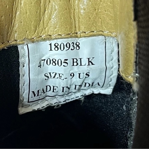 Ovation Women's Tuscany Zip Front Paddock Boot - Black Size 9 EUC - Picture 12 of 12